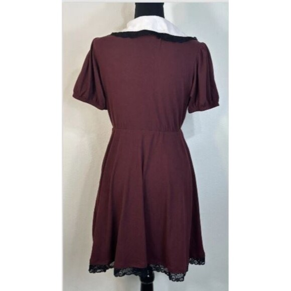 Hot Topic Harry Potter Deathly Hallows Wizarding World Sweetheart Dress Size M - Picture 4 of 13